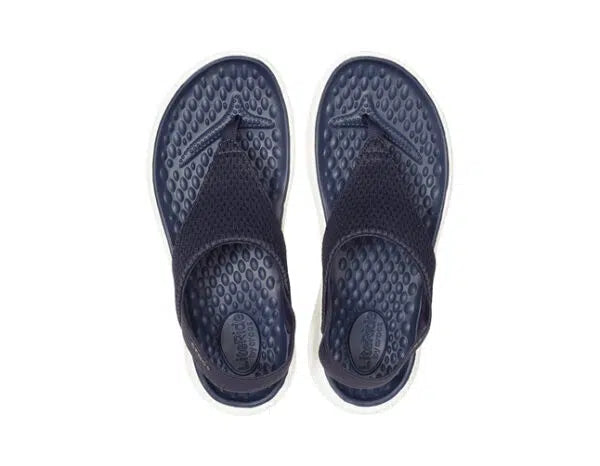 Crocs LiteRide Mesh Flip Women Navy White