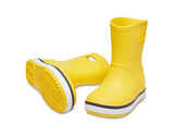 Crocs Crocband Rain Boot Kids Yellow Navy