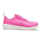 Crocs LiteRide Pacer Kids Electric Pink White