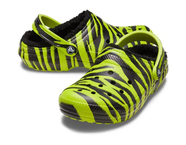 Crocs Classic Lined Animal Print Clog