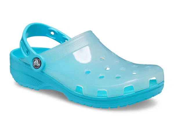 Crocs Classic Translucent Clog Digital Aqua