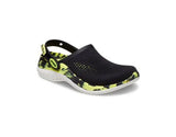 Crocs LiteRide 360 Marbled Clog Black Citrus