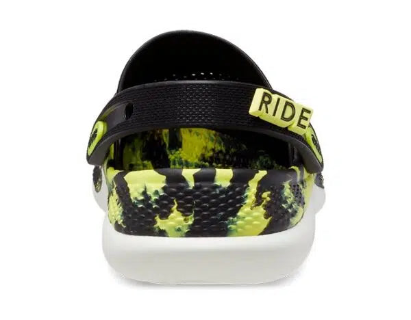 Crocs LiteRide 360 Marbled Clog Black Citrus
