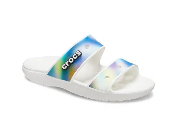 Crocs Classic Crocs Solarized Sandal White Multi