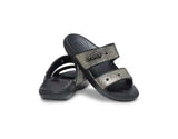 Crocs Classic Glitter II Sandal Black gold