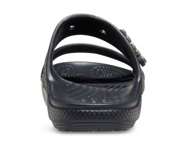 Crocs Classic Glitter II Sandal Black gold