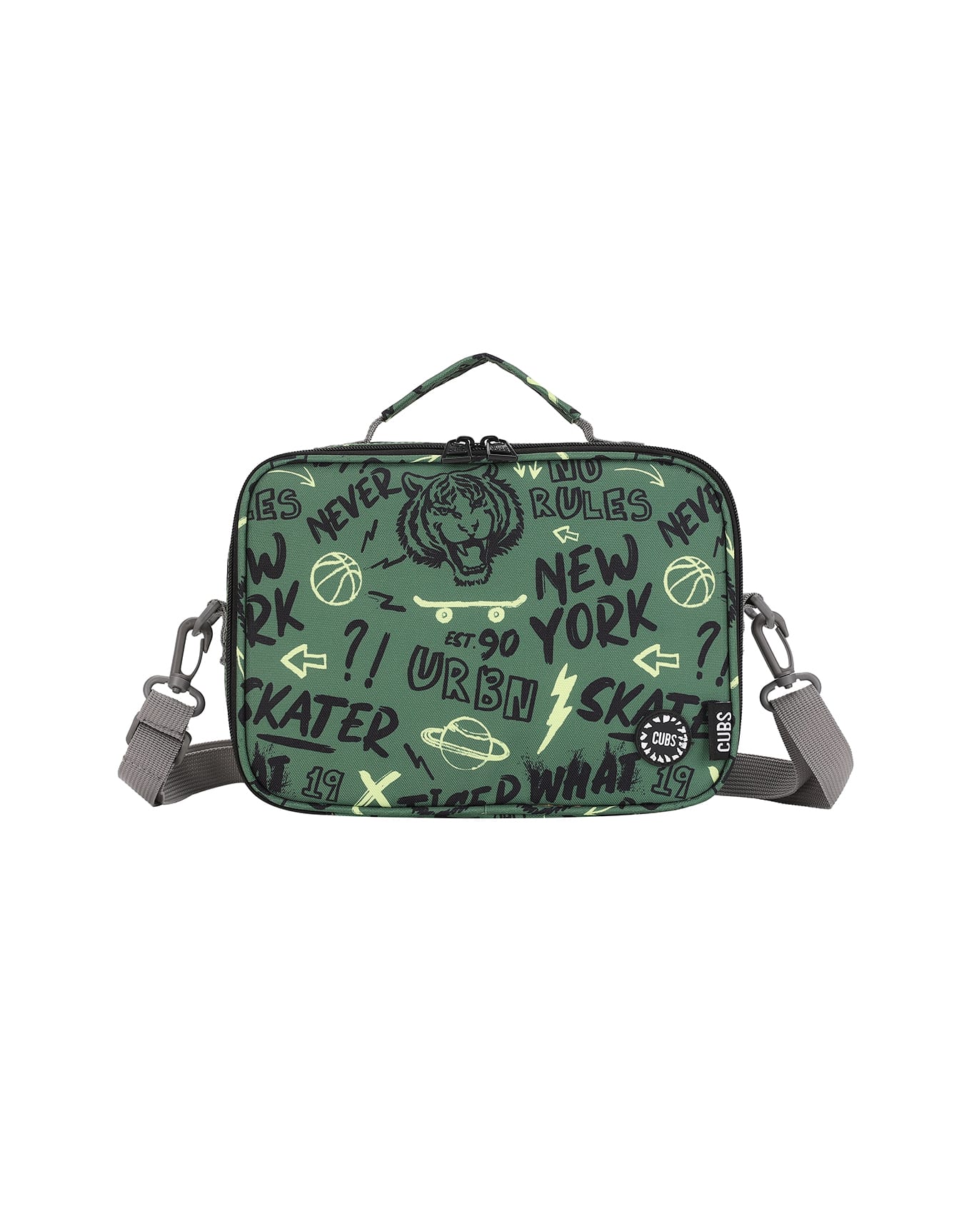 Cubs New York Tiger Classic Lunch Bag With Shoulder Strap