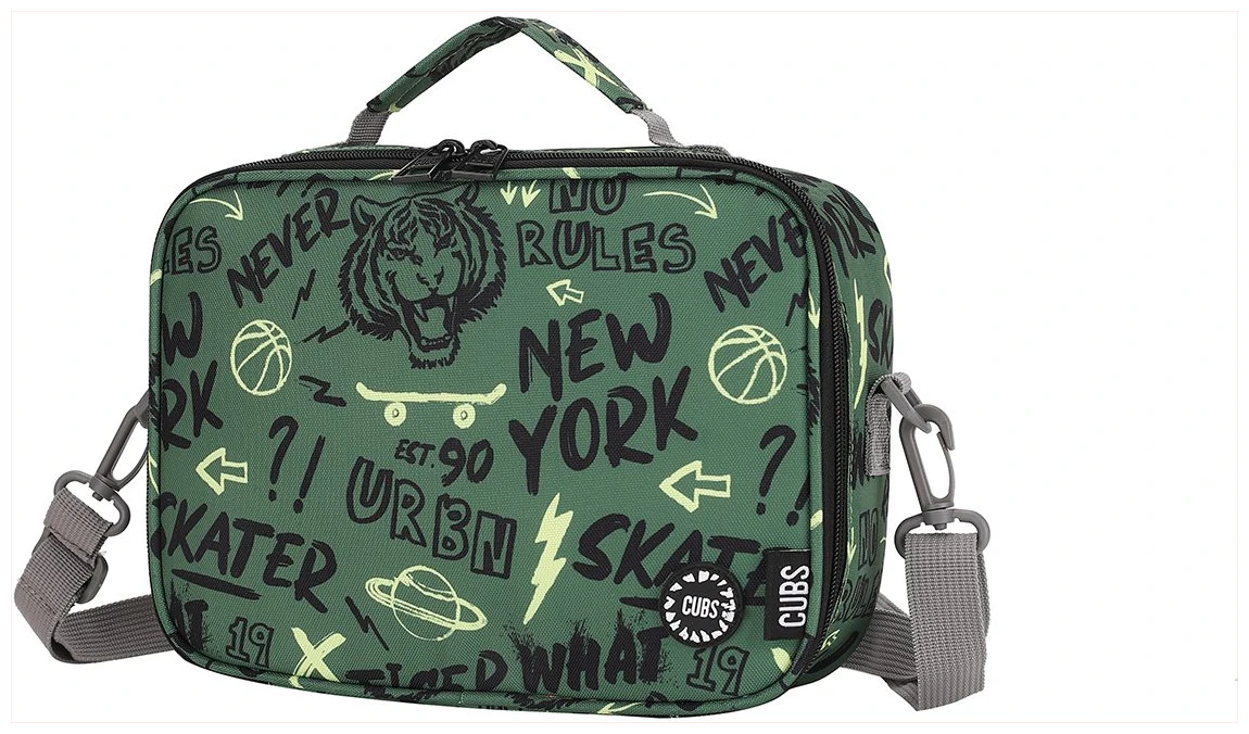 Cubs New York Tiger Classic Lunch Bag With Shoulder Strap