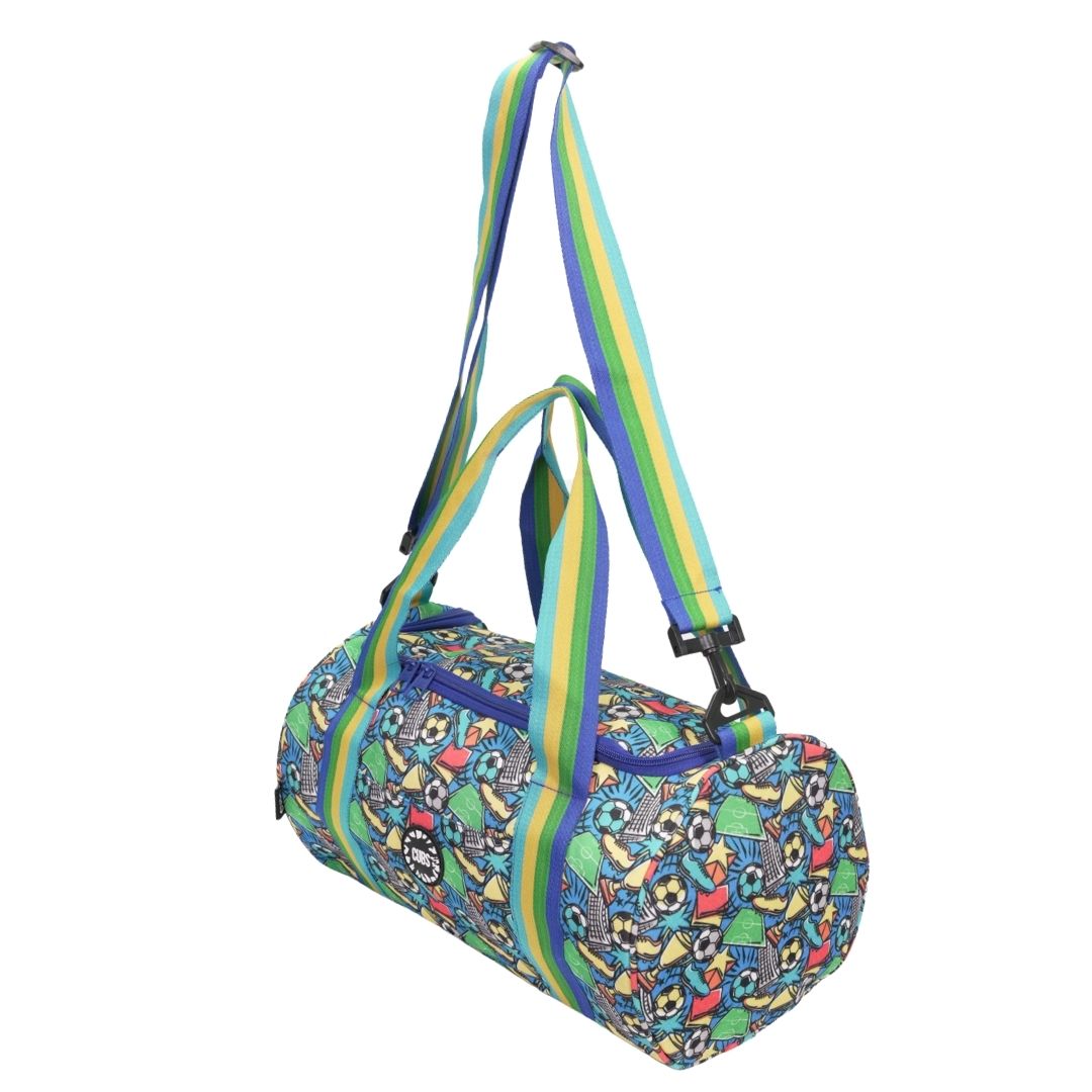 Cubs Football Blues Medium Duffle Bag