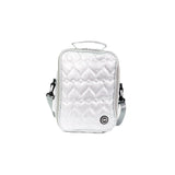 Cubs Shiny Silver High School Lunch Bag