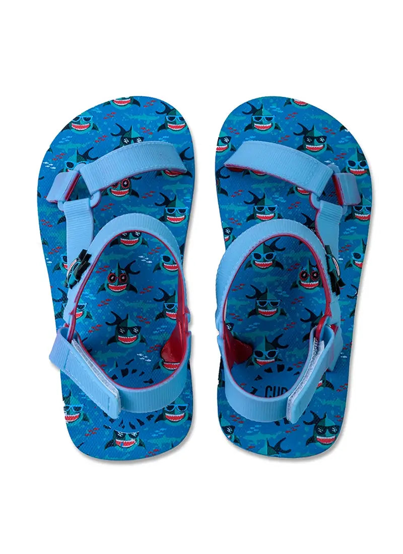 Cubs Sling Sandal Big Boy Dangerous Shark