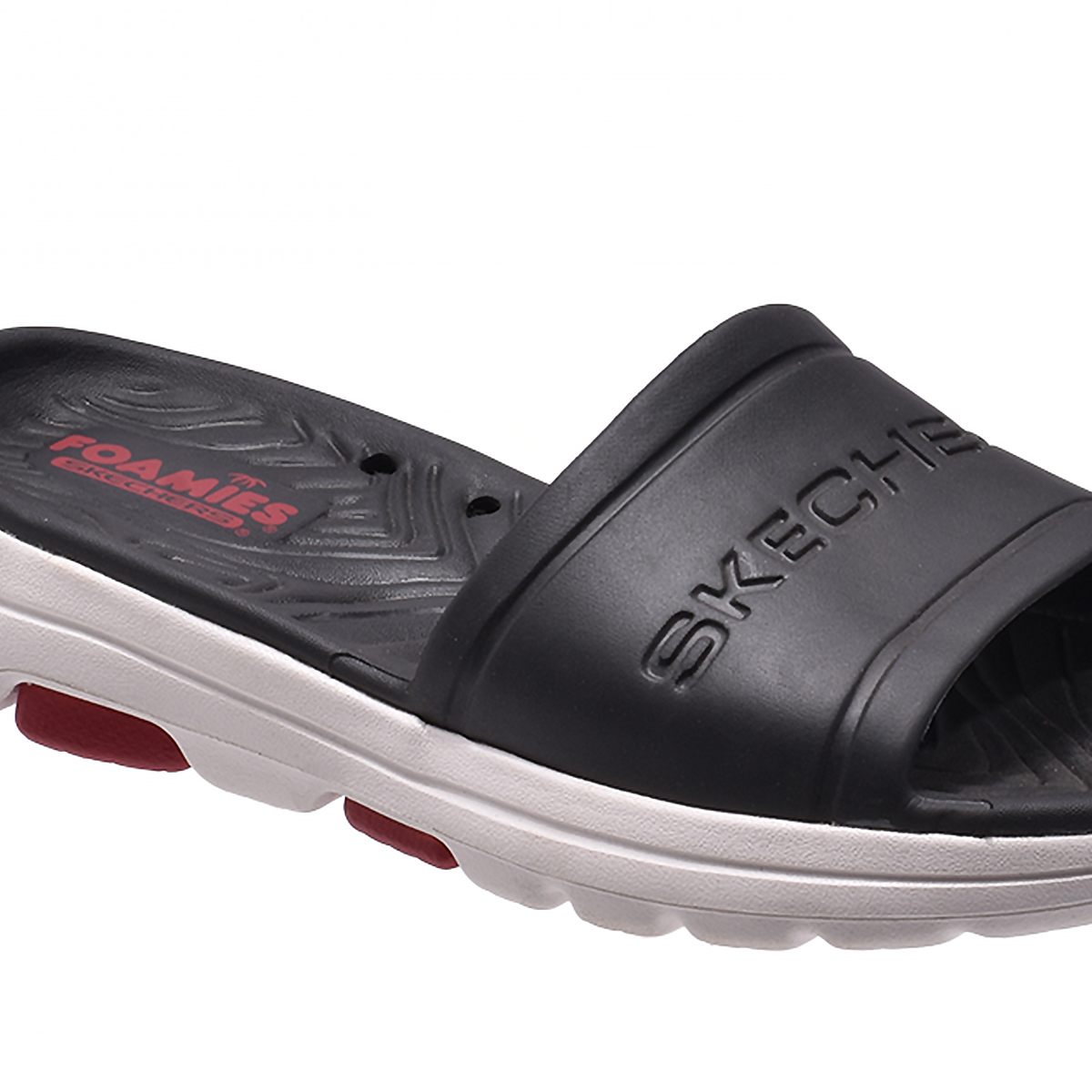 Skechers Foamies Go Walk Cruisen Slide 243021 -Black White