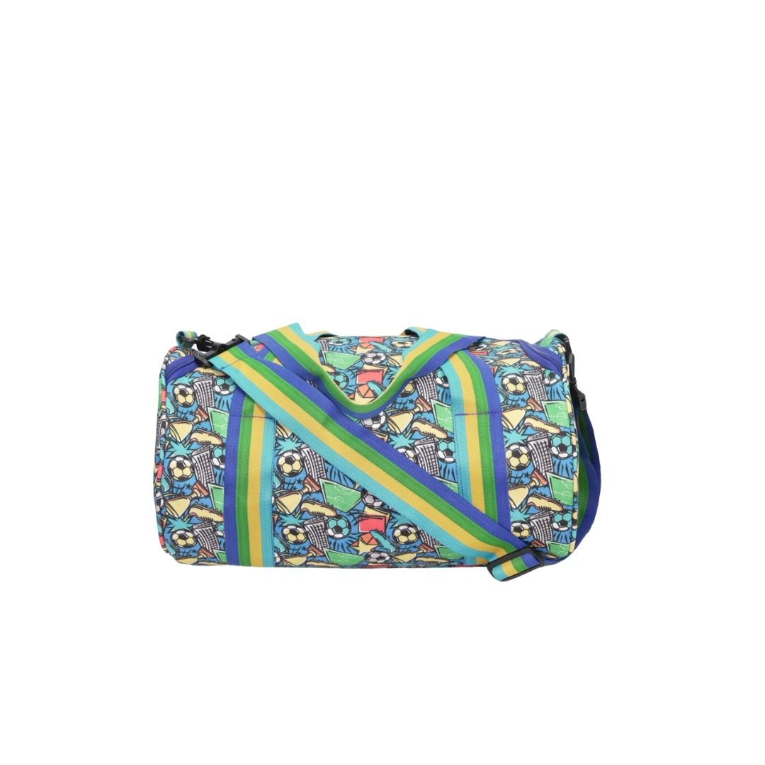 Cubs Football Blues Medium Duffle Bag
