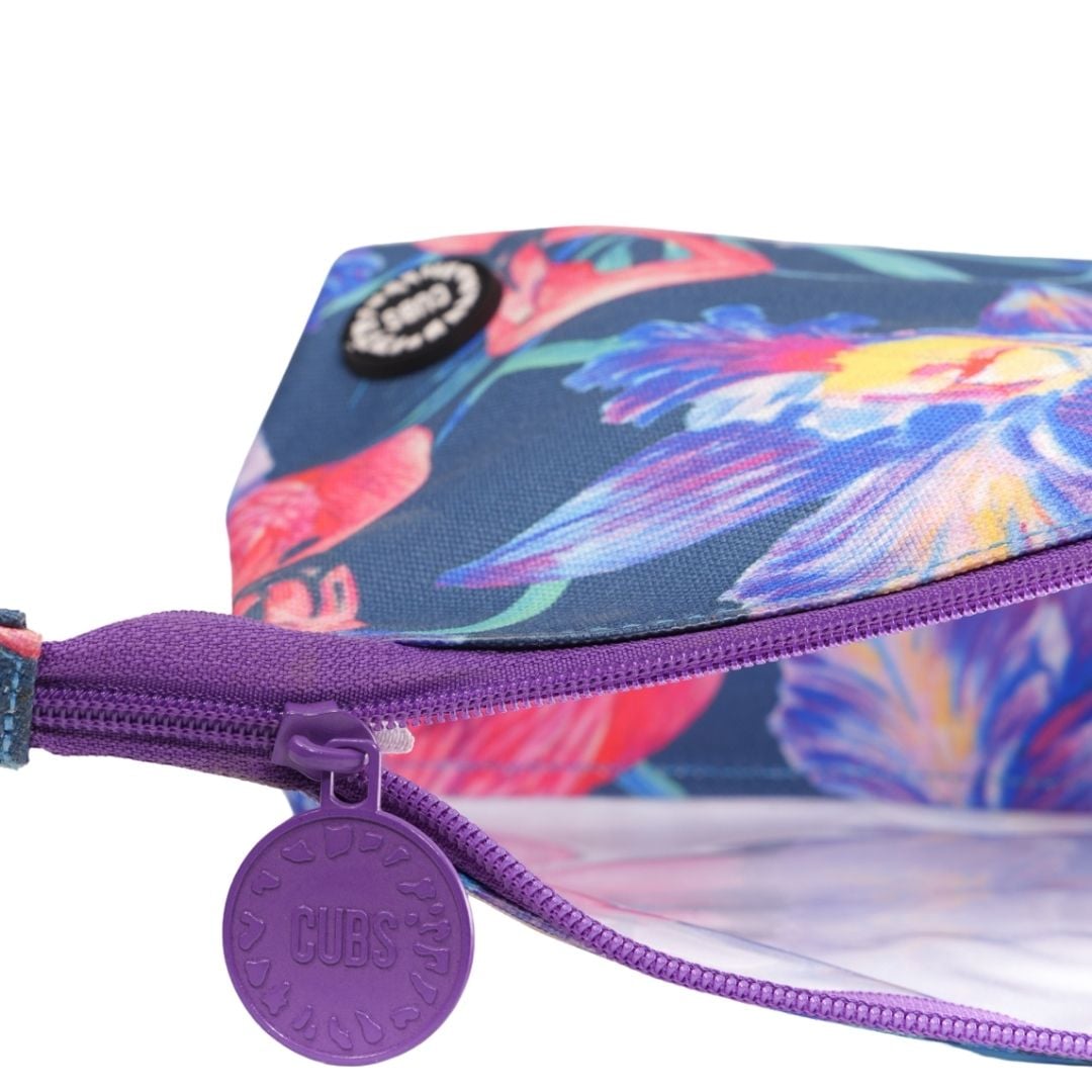 Cubs Skinny Flamingos Large Pouch