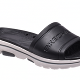 Skechers Foamies Go Walk Cruisen Slide 243021 -Black Gray Black