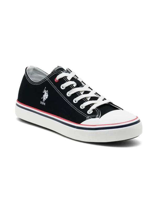 US Polo Assn Men Kenna Black Classics Sneakers
