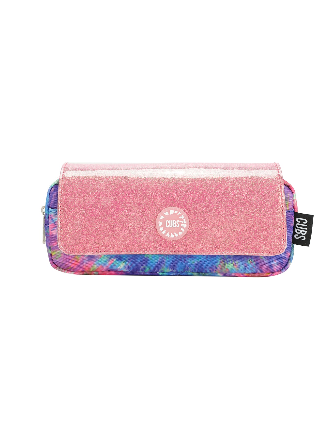 Cubs Blue and Purple tie dye High School Pencil Case