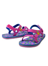 Cubs Big Girls’ Pineapple Print Sandals