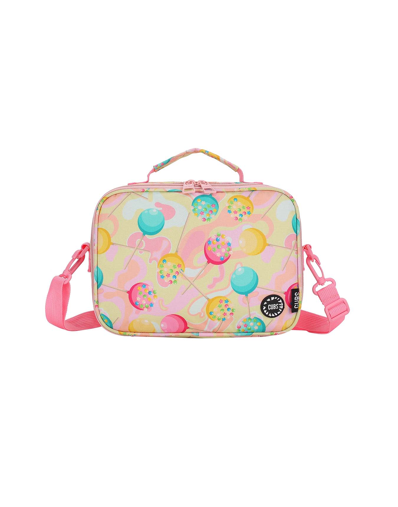 Cubs Pink Lollipops Classic Lunch Bag With Shoulder Strap