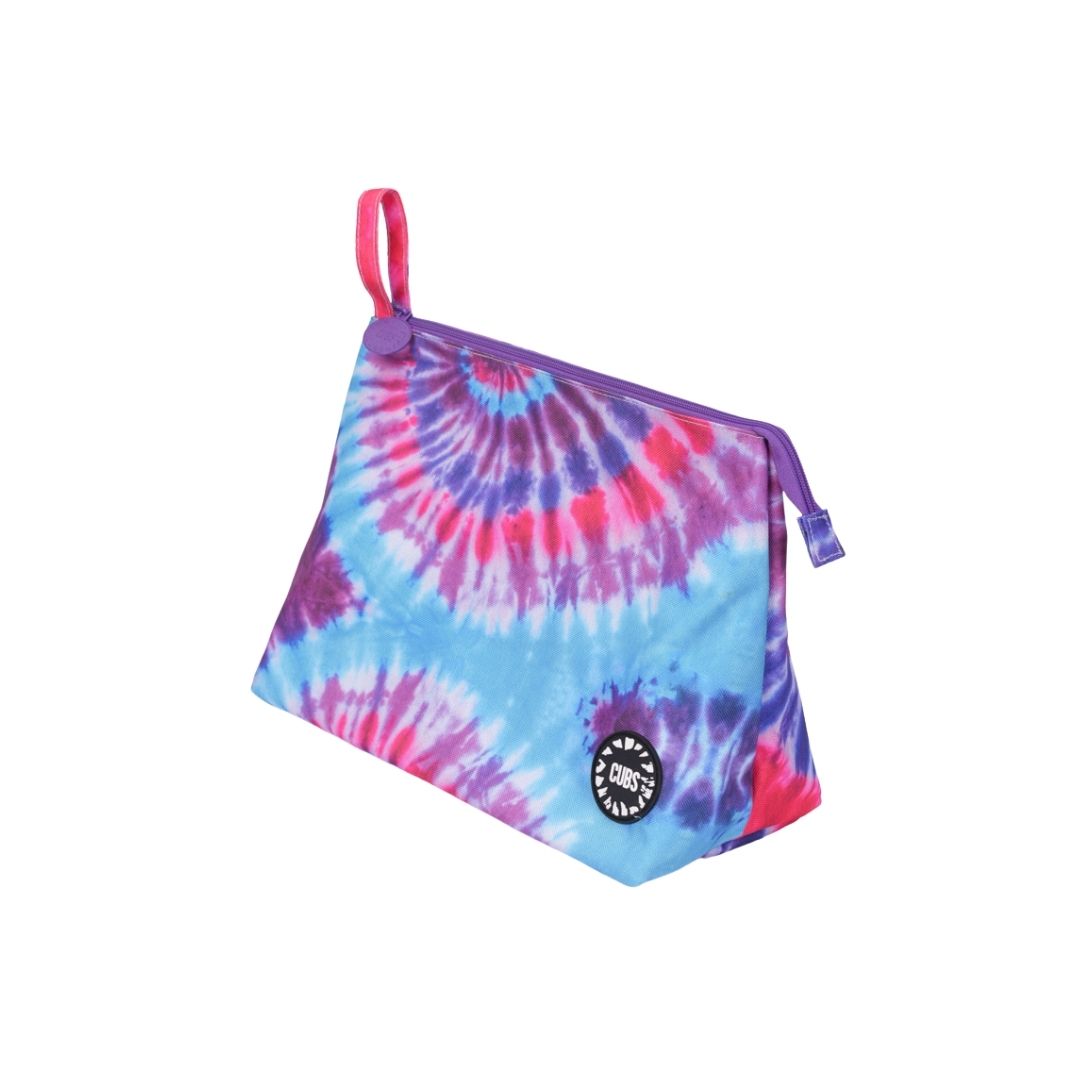 Cubs Tie Dye 3 Large Pouch