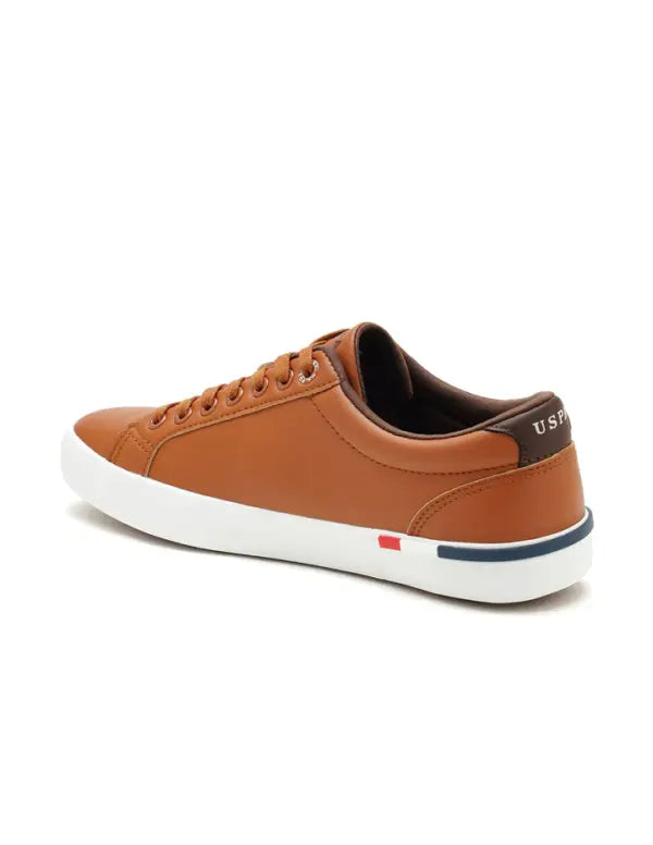 US Polo Men Solid Anton 2.0 Sneakers Brown