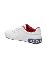 US Polo Assn Women Panelled Solid Lace Up Aubrey Sneakers