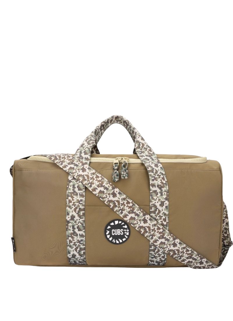 Cubs Army Green Weekender Duffel Bag