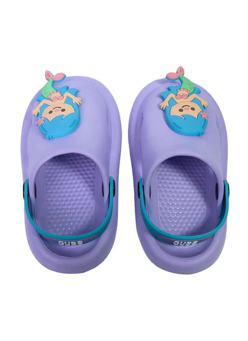 cubs Kids Clog Lilac Mermaid