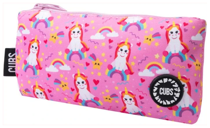 Cubs Unicorn over the rainbow Pencil case