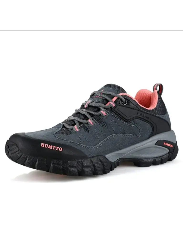HUMTTO Ridge Trek All Terrain Hiking Shoes-110607B-2-DgrayPink