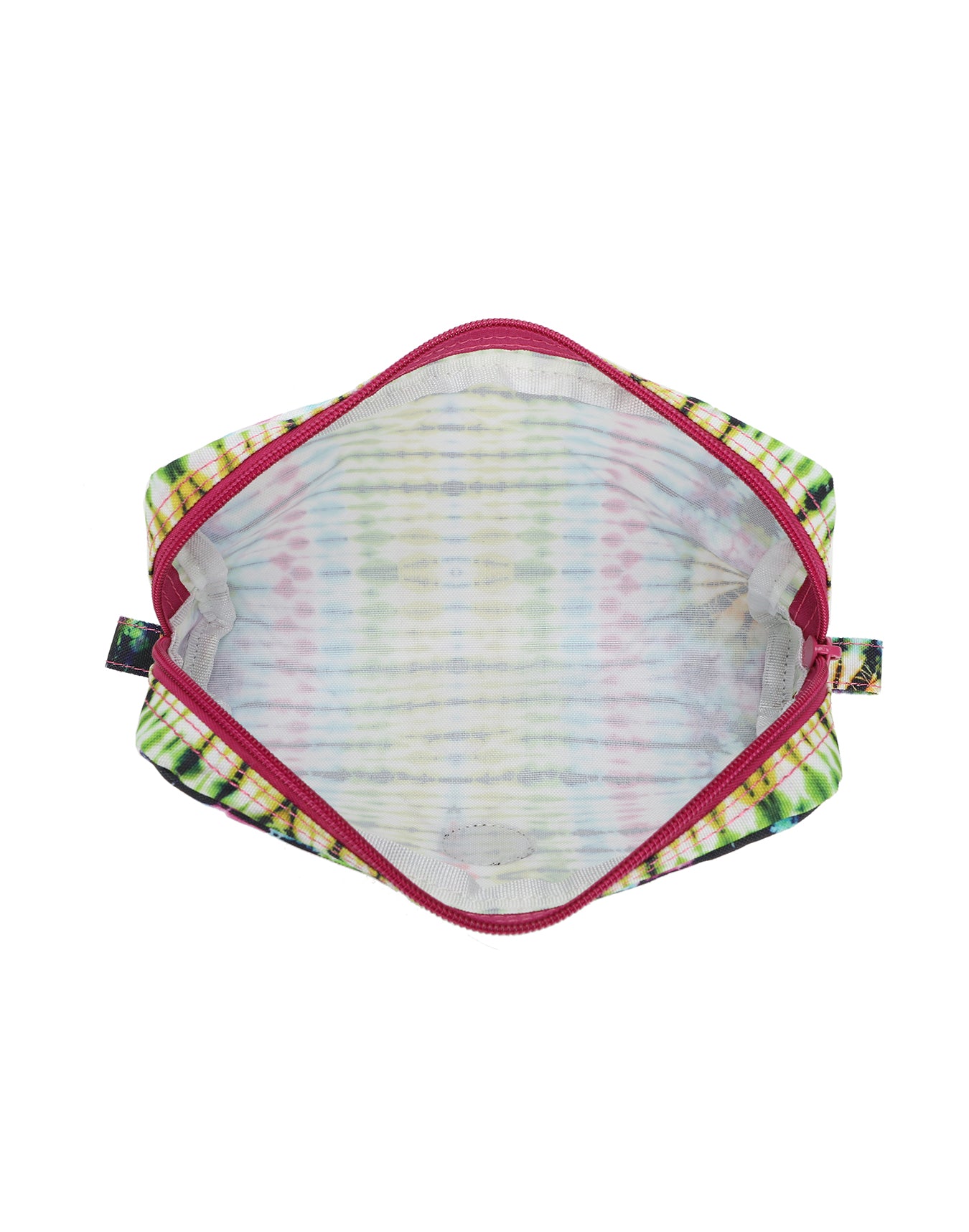 Cubs Tie Dye Swirls in Black Pencil Case