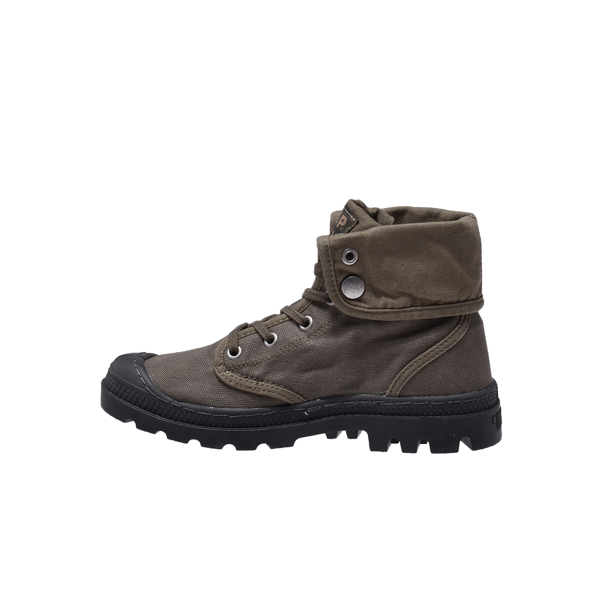 Jeep Spirit High Top Baggy Canvas Sneaker-5938114227-Brown