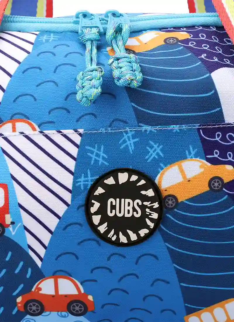 Cubs Cars Buses Medium Duffel Bag