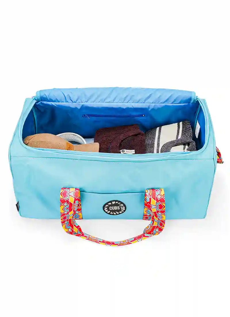 Cubs Turquoise 2 Weekender Duffel Bag