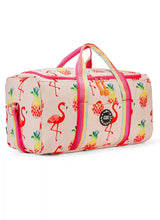 Cubs Peachy Flamingos Weekender Duffel Bag