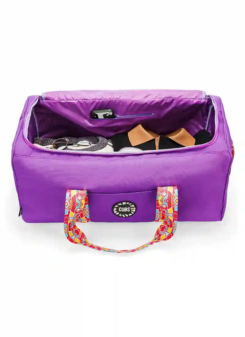 Cubs Lilac dreams Weekender Duffel Bag