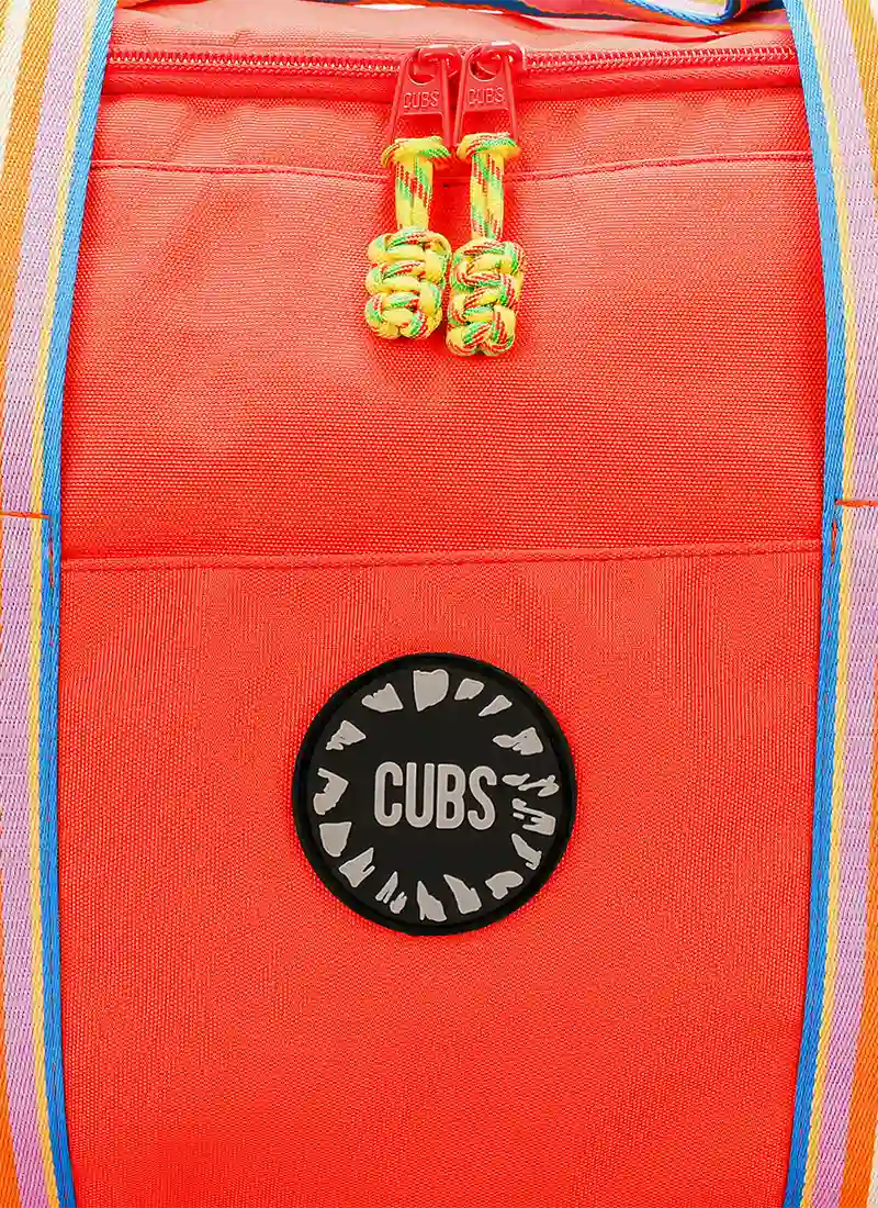 Cubs Peach Weekender Duffel Bag