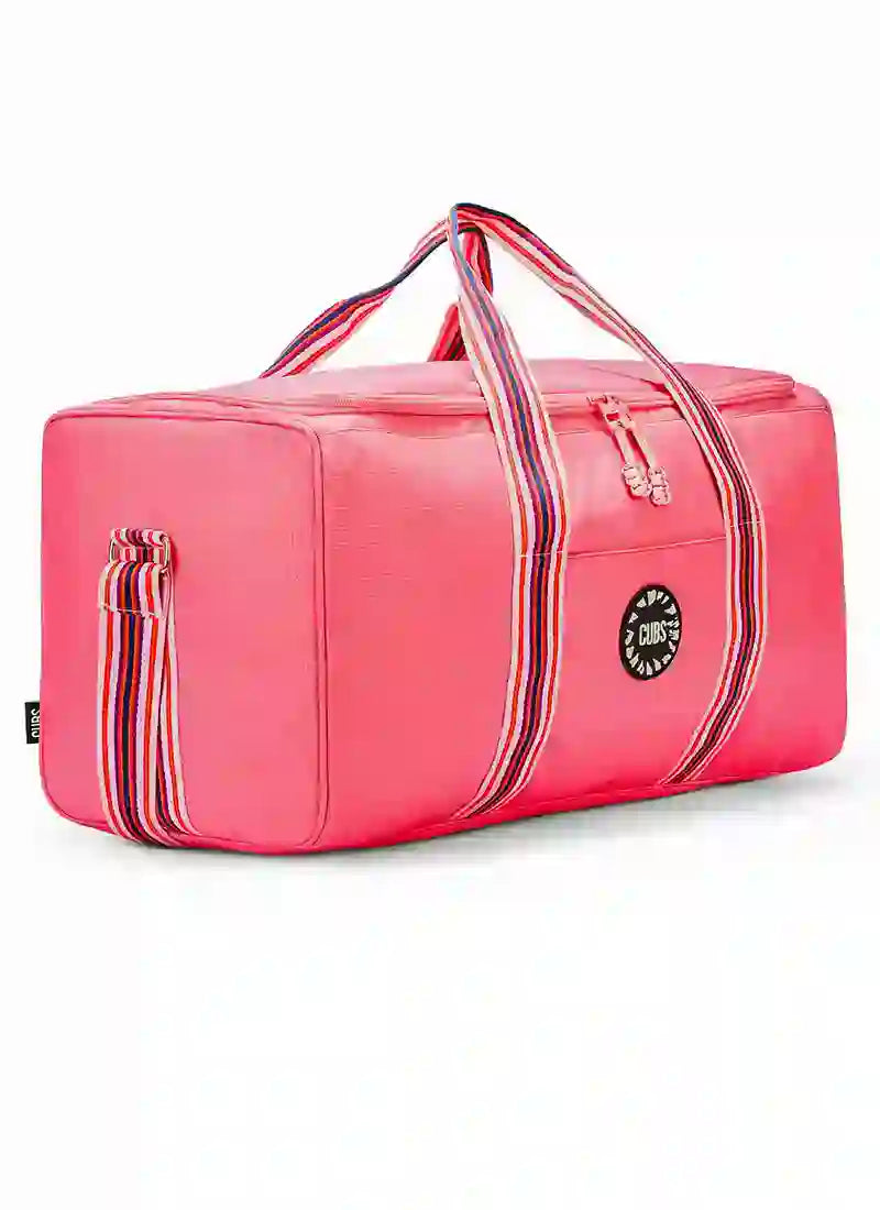 Cubs True Pink Weekender Duffel Bag