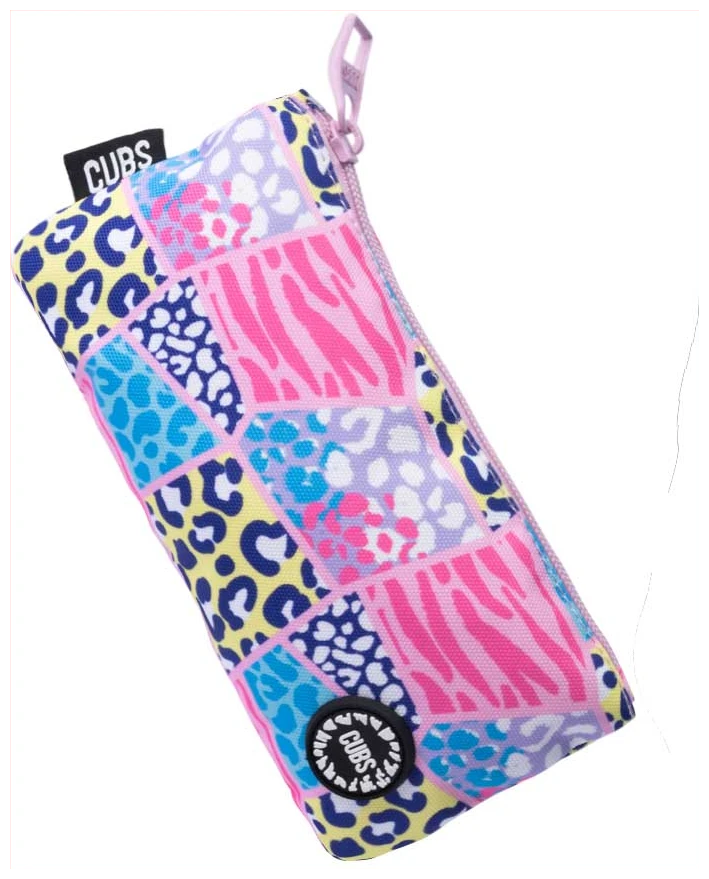Cubs Leopard Patches Pencil case