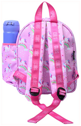 Cubs Pink Unicorn Letter N Nursery Lunch Backpack