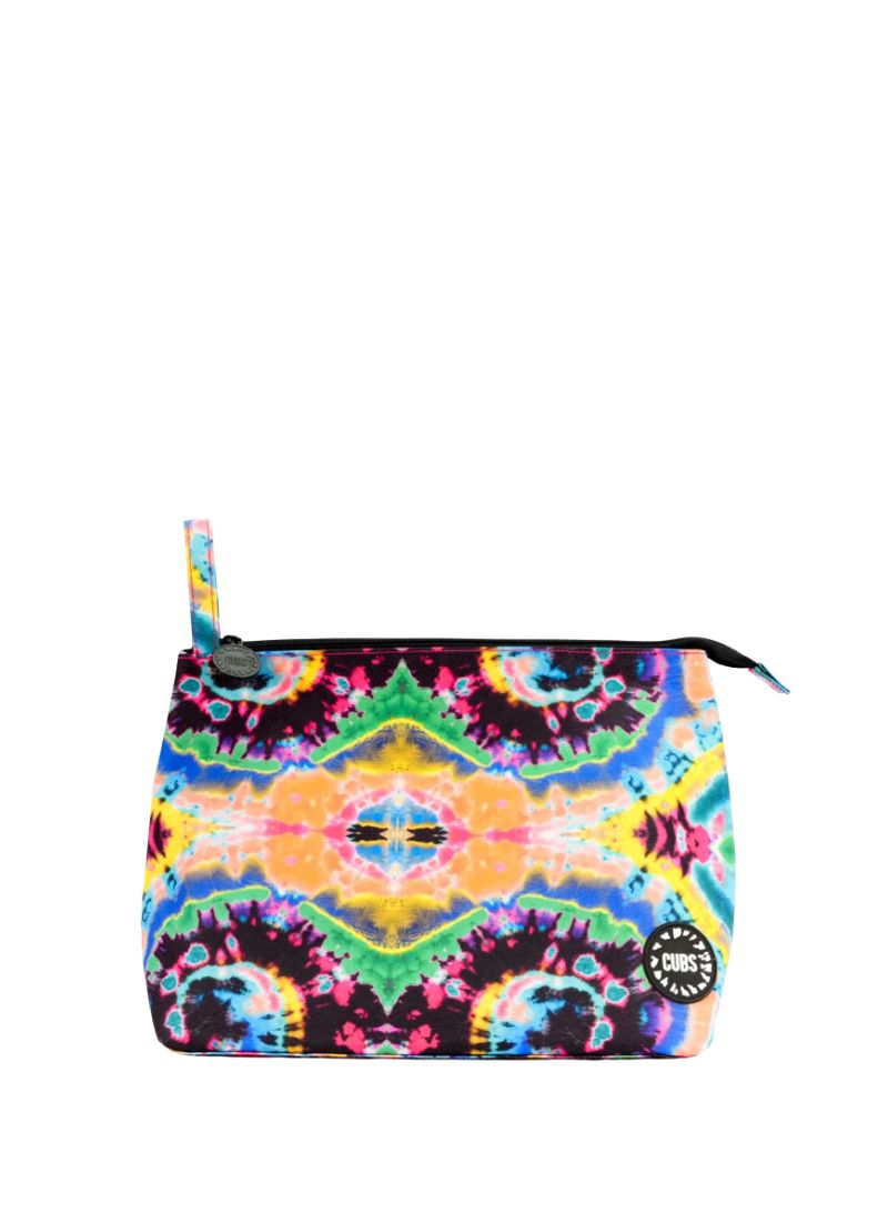 Cubs Tie Dye Swirls Black