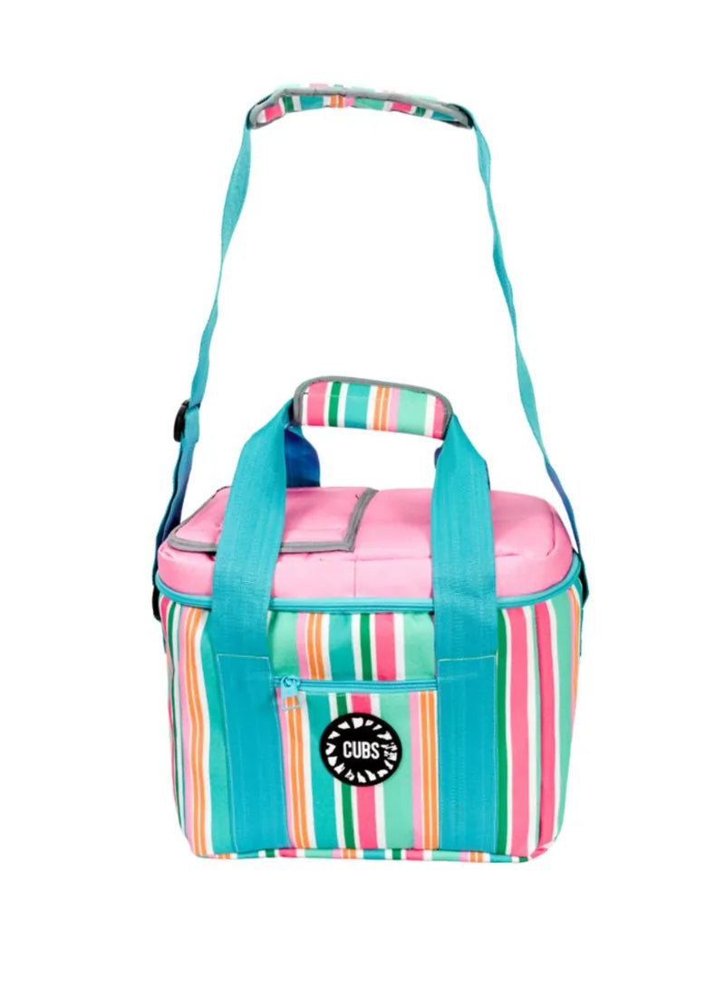 Cubs Pink Stripes 32 Cans Cooler