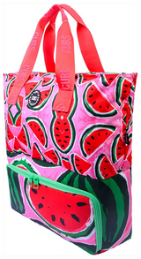 Cubs Red & Black Watermelons Tote/Cooler