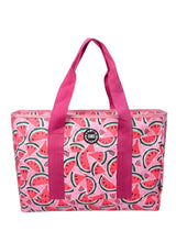 Cubs Madly in love with pink watermelons women Single Face tote bag