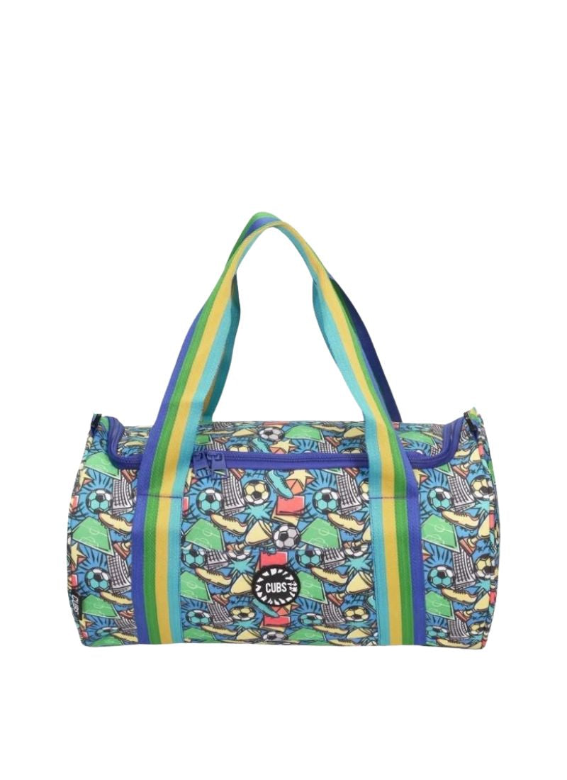 Cubs Football Blues Medium Duffle Bag