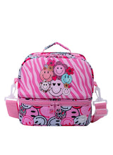 Cubs Pink Smiles Hard Top Lunch bag
