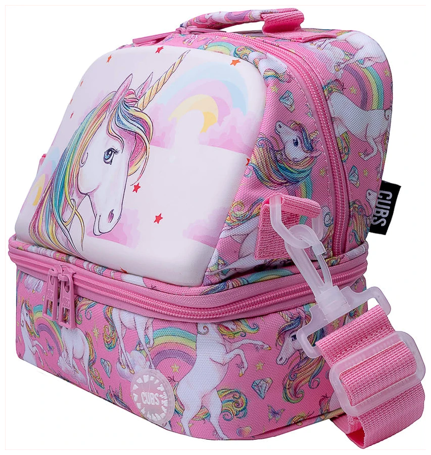 Cubs Rainbow Unicorn Hard Top Lunch bag