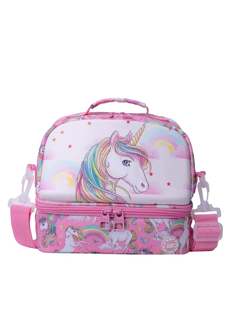 Cubs Rainbow Unicorn Hard Top Lunch bag