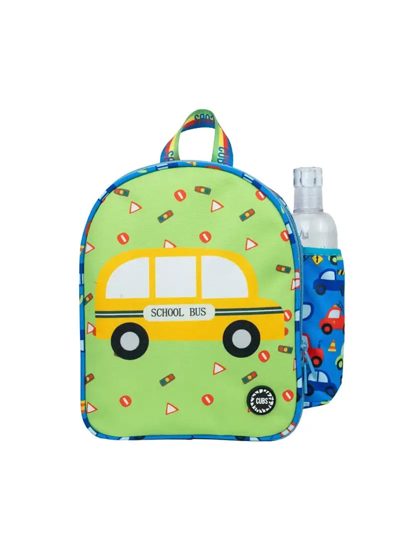 Cubs School Bus Nursery Lunch Backpack