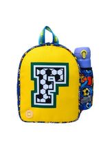 Cubs Football Fan letter F Nursery Lunch Backpack